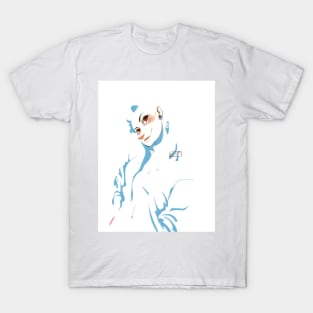 Abstract Mischievous Girl T-Shirt